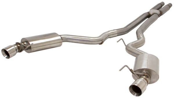 HURST MUSTANG 2015 V8 EXHAUST MID TO MUFFLERS POLISH STAINLE