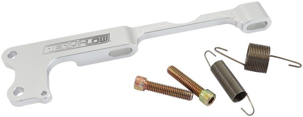 HOLLEY SNIPER THROTTLE BRACKETEFI CABLE MOUNTING SILVER