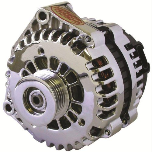 GM ALT AD244 STYLE POLISH 215 AMP W/4PIN VR, 1 WIRE SERP LS2