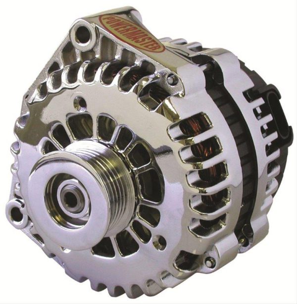 GM ALT AD244 STYLE POLISH 215 AMP W/4PIN VR, 1 WIRE SERP LS2