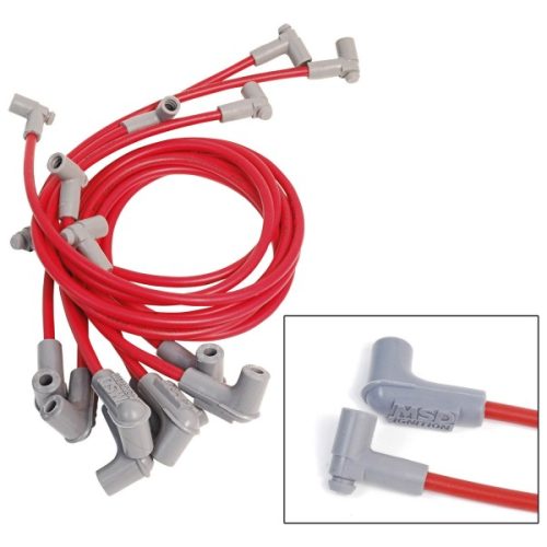 SBC SPRINTCAR LEAD SET SUPER  CONDUCTOR – UNDER EXHAUST