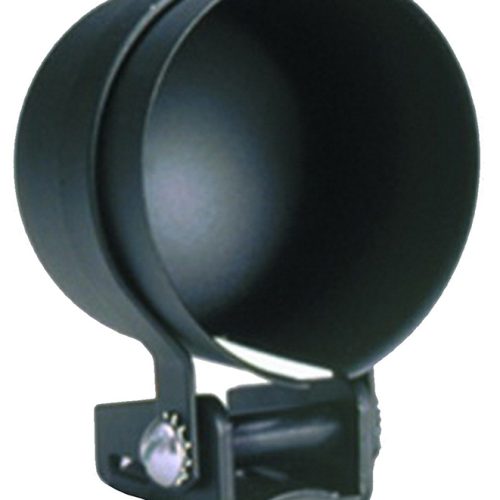 2-5/8 MOUNTING CUP – BLACK    SUITS ELECT GAUGES (NO HOLE)