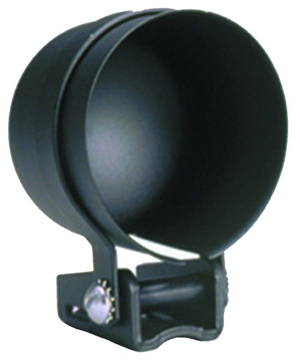 2-5/8 MOUNTING CUP - BLACK    SUITS ELECT GAUGES (NO HOLE)