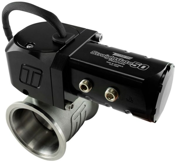 ESG50 ELECTRONIC STRAIGHTGATE 50MM BLACK EXTERNAL WASTEGATE