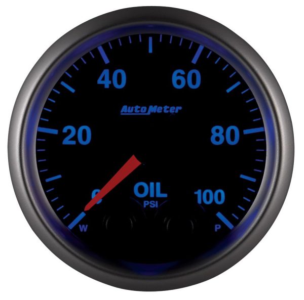ELITE 2-1/16" OIL PRESSURE    0-100PSI, FULL SWEEP ELECTRIC