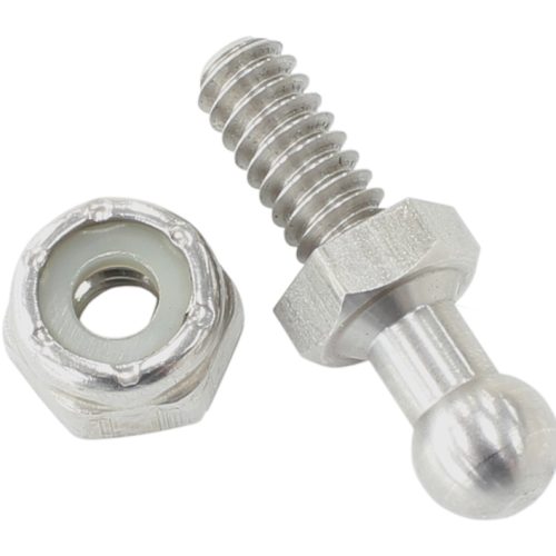THROTTLE BALL STAINLESS       10-24UNC WITH 3/8 HEX NUT