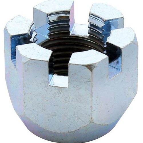 1932 FORD PERCHBOLT CASTLE NUT5/8-18 ZINC STEEL EACH