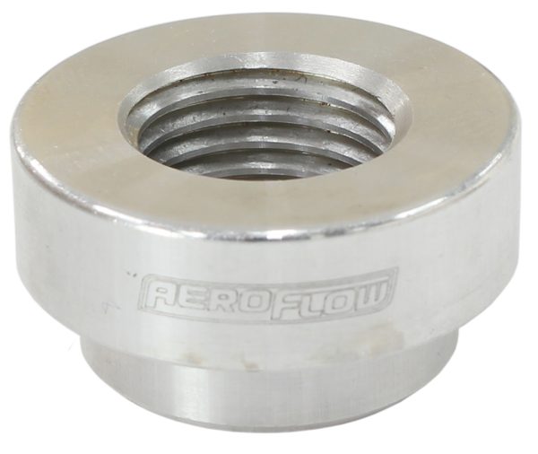 STAINLESS WELD ON FEMALE M14  x 1.5MM PITCH WASHER SEAL S316