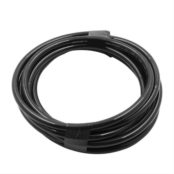DEDENBEAR 1/4" NYLON HOSE 10FTBLACK NYLON.