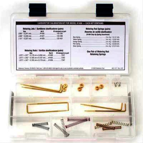 CALIBRATION KIT SUIT 1411 CARB JETS & RODS
