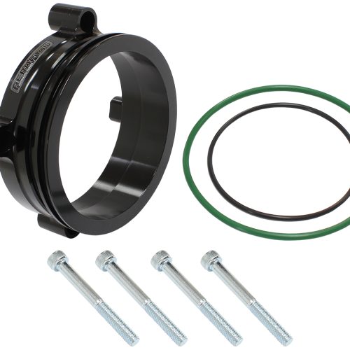 BOSCH DBW 82mm THROTTLE ADAPT INTERCOOLER CLAMP 3.5 INCH BLK