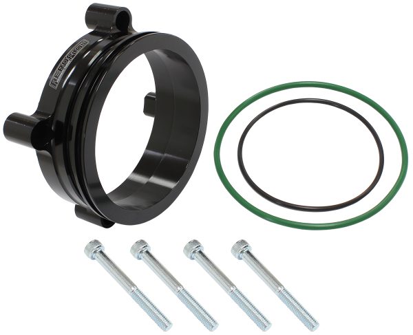 BOSCH DBW 82mm THROTTLE ADAPT INTERCOOLER CLAMP 3.5 INCH BLK