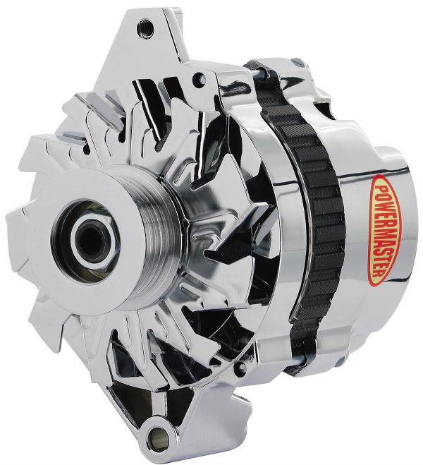 P/MASTER 140A  ALT CHROME SIDEPOST 1 WIRE 6 GROOVE PULLEY