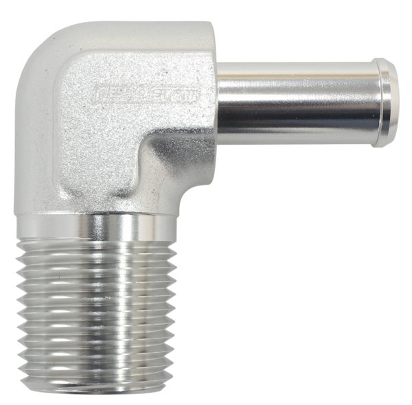 90 DEG 3/8" NPT TO -6 100/450 SERIES BRAIDED HOSE AN SIZE