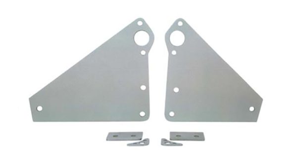 ALLOY FRONT ENGINE PLATES BBC CHEV  2 X PIECE