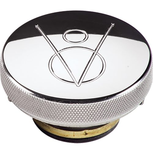 BILLET RADIATOR CAPS V8       16LB. LARGE SIZE