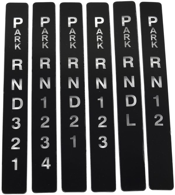 BLACK INDICATOR WINDOW        KIT FOR NITRO PISTOL SHIFTER