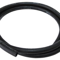 BLACK PUSH LOCK HOSE -6 (3/8")1M RUBBER 9.5mm ID 15.8mm OD