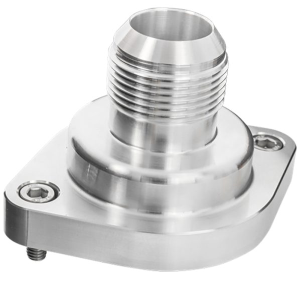 THERMOSTAT HOUSING LS -16AN   STRAIGHT UP BILLET MACHINED