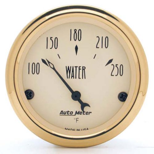 GOLDEN OLDIES WATER TEMP GAUGE2-1/16″, 100-250°F, SS ELECT
