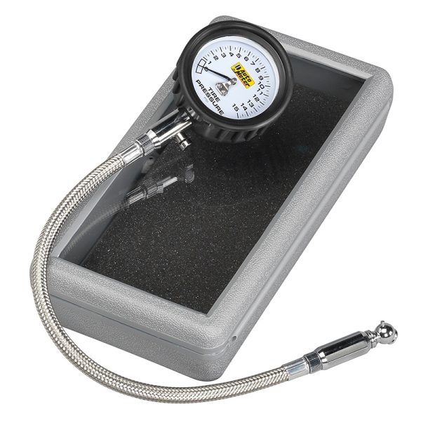 TYRE PRESSURE GAUGE, 0-15PSI  ANALOGUE