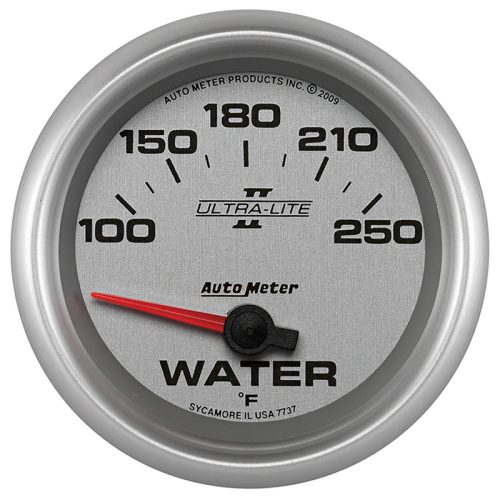 ULTRA-LITE II 2-5/8 WATER TEMP100-250°F, SHORT SWEEP ELECT.