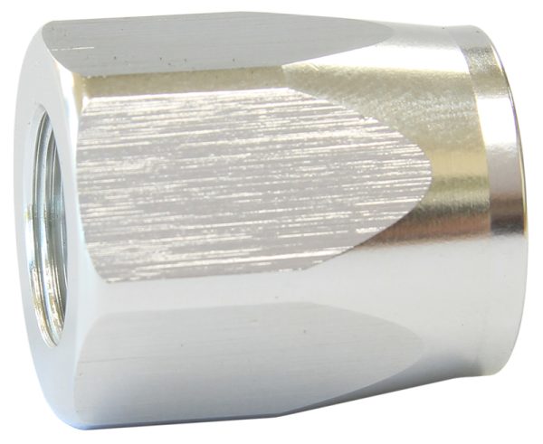 HOSE END SOCKET ALLOY -16AN   SILVER SUIT BRAIDED HOSE