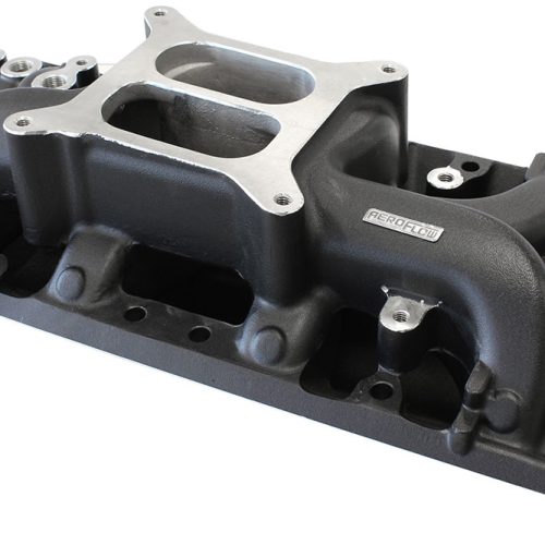 SBF AIR GAP INTAKE MANIFOLD   DUAL PLANE FORD 302 BLACK