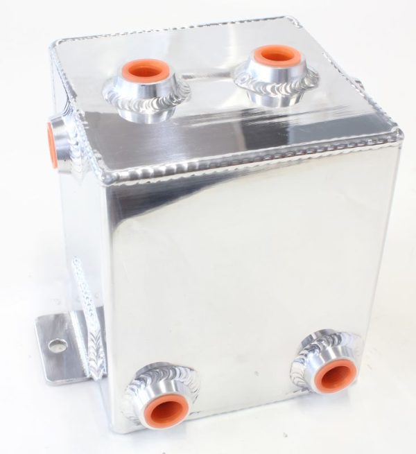 FABRIC ALLOY UNIV TANK 2L X 6 -8 ORB POLISHD WITH MOUNT TABS