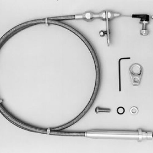 LOKAR KICKDOWN CABLES P/GLIDE POLISHED KITS