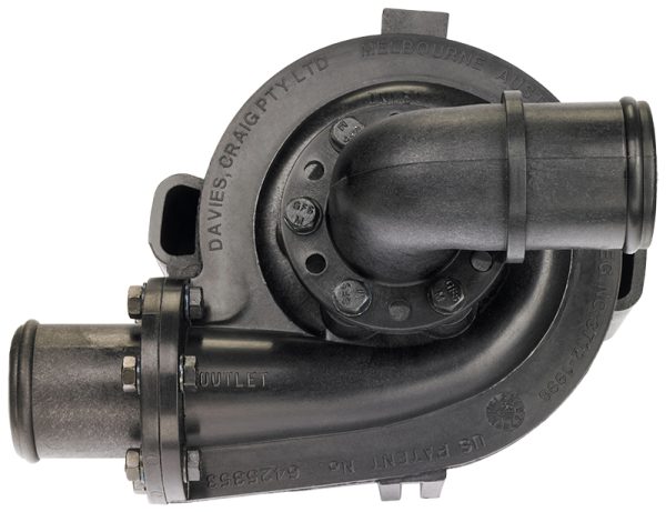 ELECTRIC WATER PUMP KIT EWP80 12V 90 WATT. 80L/MIN "NYLON"