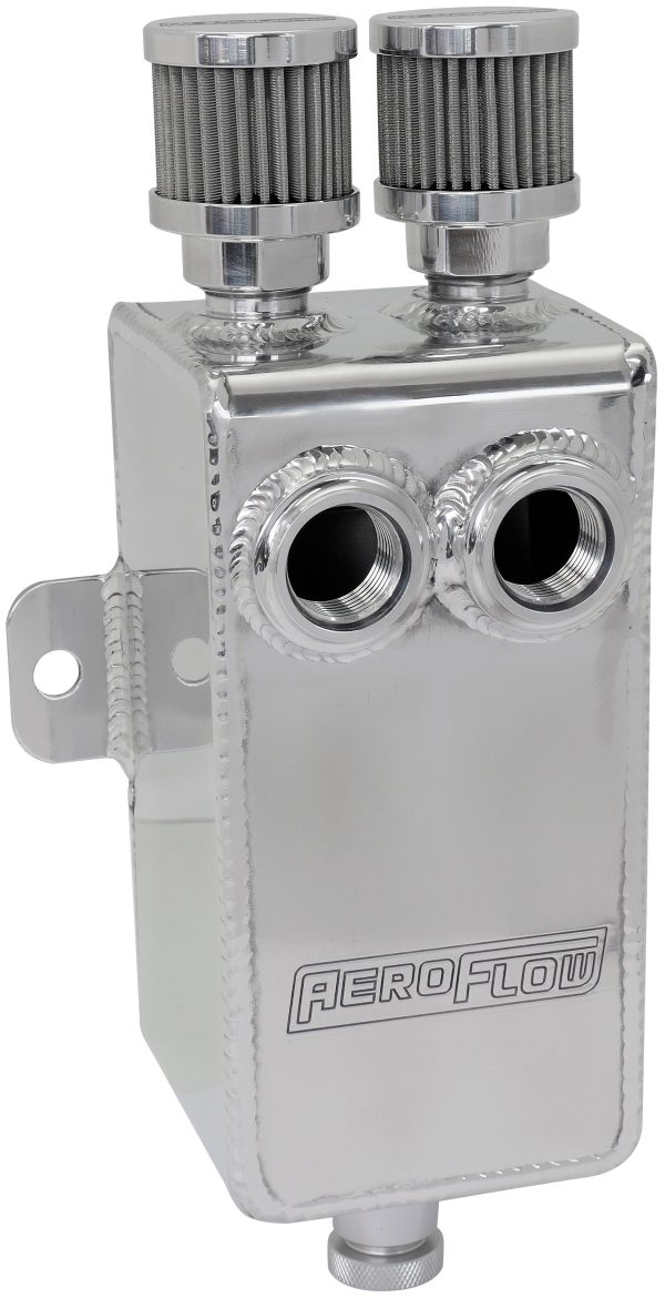 1L BREATHER DUAL -10ORB DUAL  -10AN BREATHERS TANK CATCH CAN