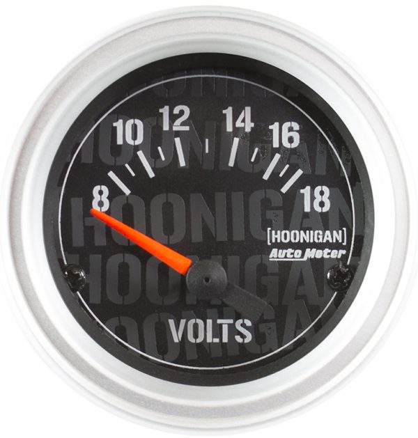 HOONIGAN 2-1/16" VOLT METER   8-18V, SHORT SWEEP ELECTRIC