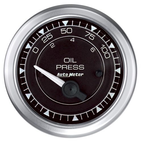 CHRONO 2-1/16″ OIL PRESSURE   0-100PSI, SHORT SWEEP ELECTRIC