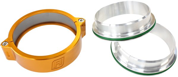 2.75" BILLET INTERCOOLER CLAMPQUICK CONNECT GOLD CLAMP