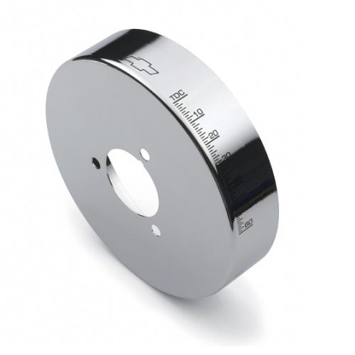 HARMONIC BALANCER COVERS 8    CHROME