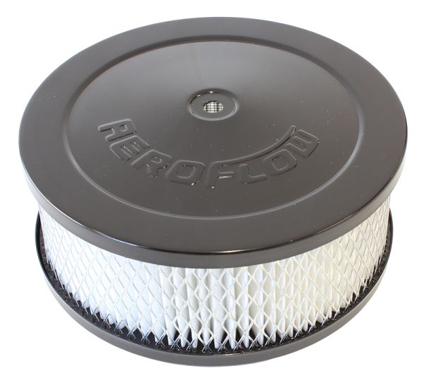 6-3/8 X 2-1/2  AIR CLEAN  ASSY5-1/8" NECK, BLACK, PAPER