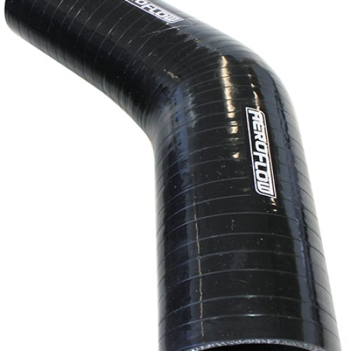 Silicone Hose Reducer 45 Deg; Black I.D 2.00-1.50″ 51-38mm,