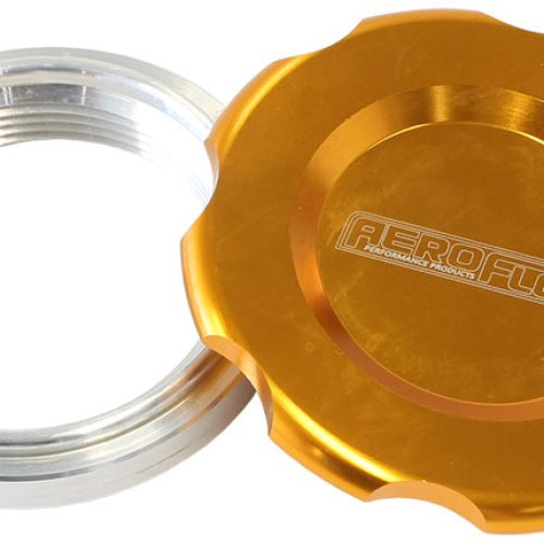 2″ WELD BUNG AND GOLD CAP     LOW PROFILE FEMALE WELD-ON