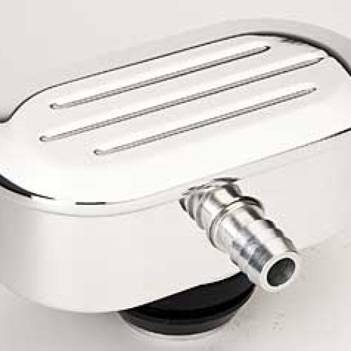 BILT BREATHER OVAL MILLED PCV 1-1/4 HOLE