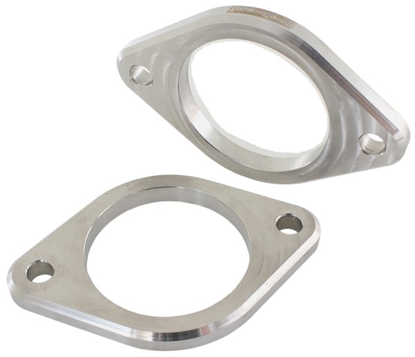 2 Bolt stainless flange 3"    I.D 9.52mm / 3/8" thick *PAIR*