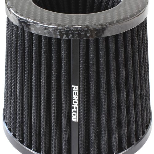 4″ CARBON INVERTED TAPERED    5.25-6 O.D, 5 HIGH BLACK