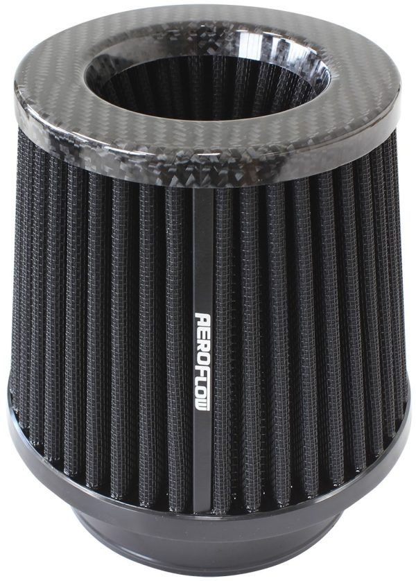 4" CARBON INVERTED TAPERED    5.25-6 O.D, 5 HIGH BLACK