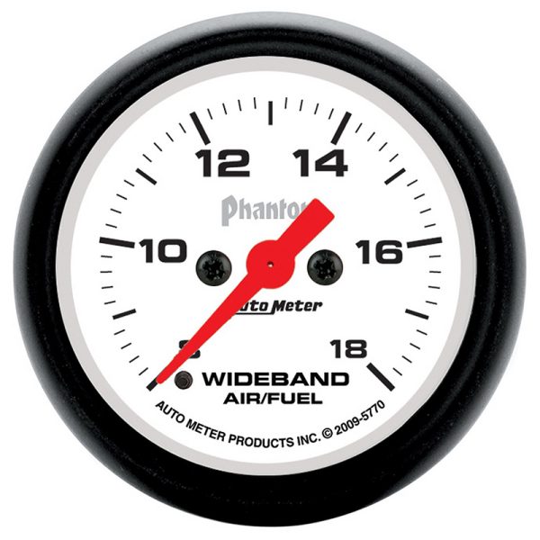 PHANTOM 2-1/16" AIR / FUEL    WIDEBAND, FULL SWEEP ELECT.