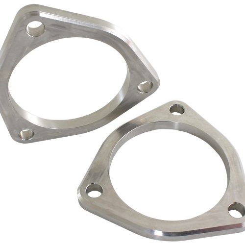3 Bolt stainless flange 3.5″  I.D 9.52mm / 3/8″ thick *PAIR*