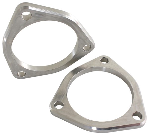 3 Bolt stainless flange 3.5"  I.D 9.52mm / 3/8" thick *PAIR*