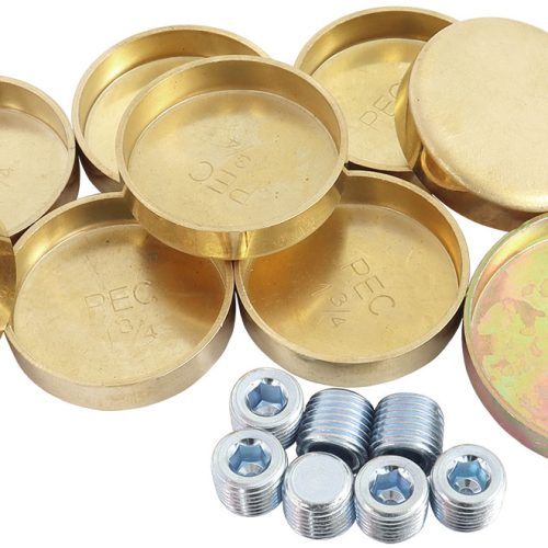 BBC 454 WELSH PLUG KIT        CHEVY BB BRASS
