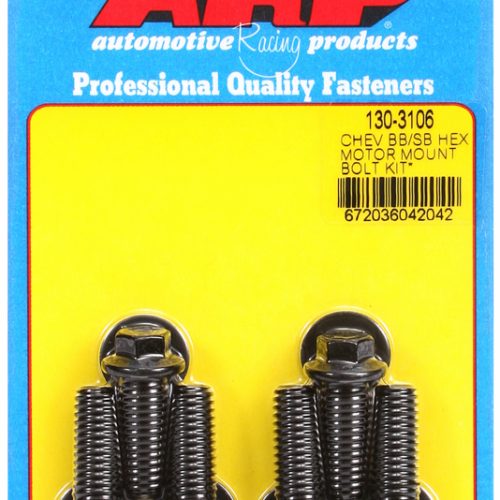 SBC BBC HEX ENG. MOUNT BOLTS  W/ ENERGY SUSPENSION MOUNTS