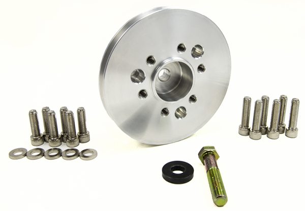 1V ACCESSORY PULLEY BB CHEV   3-BOLT BBC BALANCER TO 6-BOLT