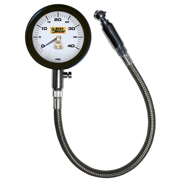 TYRE PRESSURE GAUGE, 0-40PSI  ANALOGUE